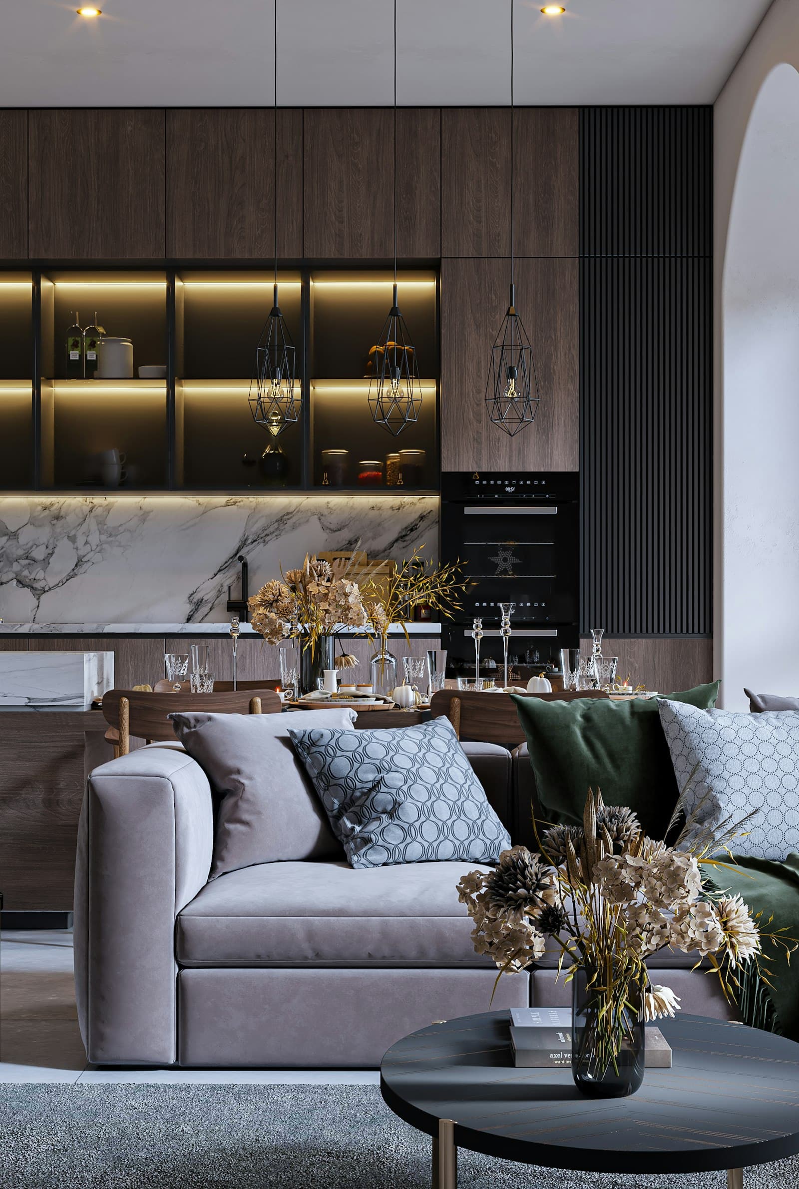 Tamamlanmış salon projesi